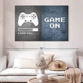 thumbnail image 2 of Elephant Stock Loading Game On Wall Art - Horizontal Canvas Wall Art - Living Room Wall Decor - Hobbies And Lifestyle Canvas - Gray And Blue Decor - 51" x 34", 2 of 8
