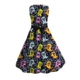 thumbnail image 4 of ATOGUTA Halloween Dress For Girls Sleeveless A Line Dress Flowy Tween Girl Party Dresses, Size 4T-14, 4 of 6