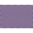 thumbnail image 1 of Ahgly Company Machine Washable Indoor Rectangle Transitional Dark Purple Area Rugs, 2' x 4', 1 of 7