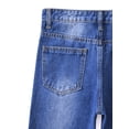 thumbnail image 6 of Hotiary 5-13Y Boys Skinny Fit Ripped Destroyed Distressed Stretch Slim Jeans Pants, 6 of 7
