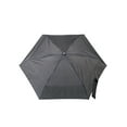 thumbnail image 3 of Totes Recycled Canopy One-Touch Auto Open Ultra Compact Mini Travel Rain Umbrella with Carrying Case Black White Dots, 3 of 4