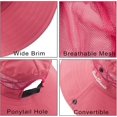 thumbnail image 5 of Outdoor Kids Sun Hat, Toddler Breathable Bucket Hat for Fishing Hiking Deep Red, 5 of 6