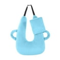 thumbnail image 1 of Milaget Travel Pillow for Rest for Long Distance Trip for Head Shoulder/Body/Support Blue, 1 of 9