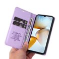 thumbnail image 4 of Funda para Xiaomi POCO M4 5G Estuche de Cuero PU Tipo Cartera con Ranuras para Tarjetas y Cierre Magnético, 4 of 5