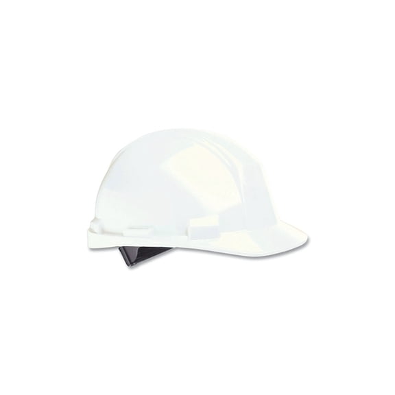 Honeywell North Cap Style Matterhorn White Hard Hat 4pt Suspension HDPE Shell Ra