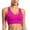 Hot Pink, variant on Women's Bras Wide Elastic Band Seamless T-Shirt Bra Flexible Fit Multi Cup Size Daily Essential S-6XL