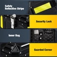 thumbnail image 4 of Maleta superior para moto Gurblofy 45L de aluminio impermeable negra, 4 of 8