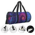 thumbnail image 5 of ZICANCN Blue Dark Vortex Fractal Unisex Large Duffle Bag for Travel - Sports Tote Gym Bag Airplane Weekenders Bags for Women Men, 5 of 8