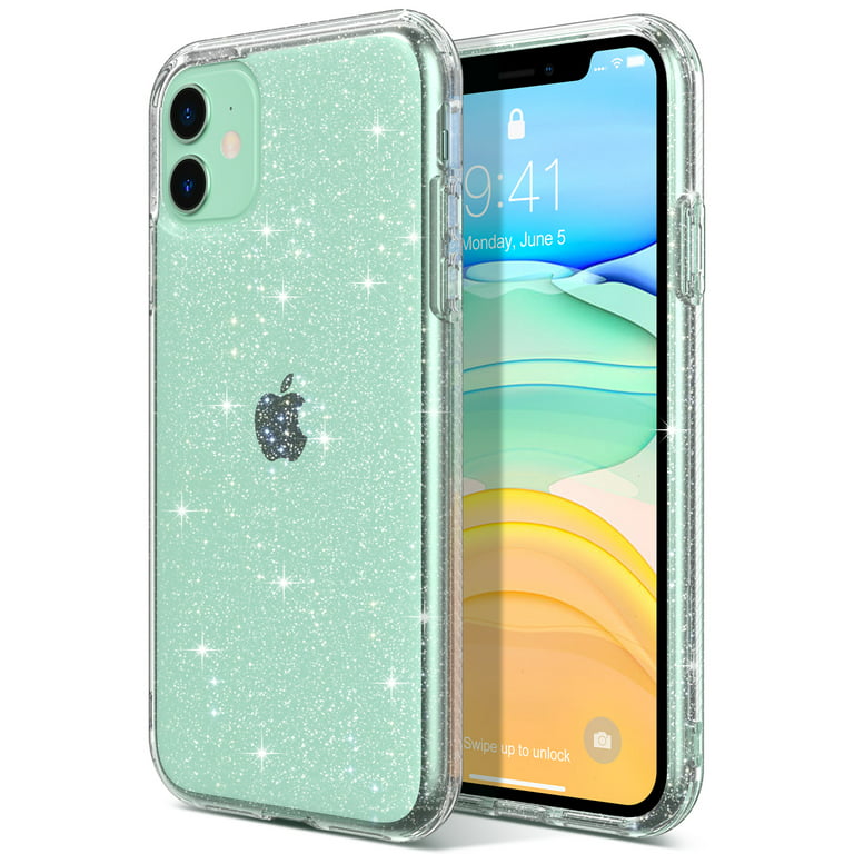 Ulak Iphone 11 Case, Cute Slim Shockproof Bumper Phone Case For Apple  Iphone 11 6.1 Inch For Women Girls, Crystal Glitter - Walmart.Com