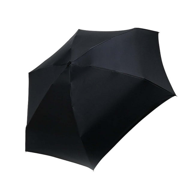yulier Mini Compact Umbrella for Rain & Sun, Small Travel Umbrella for Purse Backpack Pocket, Lightweight Portable Folding Windproof Umbrella for Women Girls