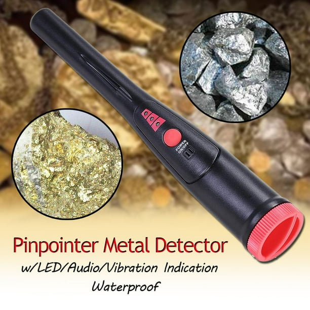 Automatic Pinpointer Probe Metal Detector Pin Pointer LED/Audio