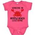 thumbnail image 3 of Inktastic Someone in Myrtle Beach Loves Me Boys or Girls Baby Bodysuit, 3 of 5