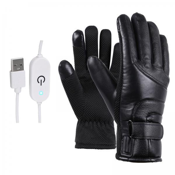 Guantes Térmicos Yuyangstore de Invierno Eléctricos Impermeables con Calefacción Frío