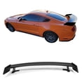 thumbnail image 2 of Ikon Motorsports Rear Trunk Spoiler Fit 15-23 Ford Mustang Coupe Matte Black GT500 CFTP Style, 2 of 7