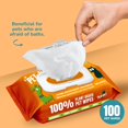 thumbnail image 2 of Toallitas para perros PET N PET 100% a base de plantas, 100 unidades, sin perfume, 2 of 9