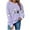 Purple, variant on Funny Shirts for Women Halloween Ghost Crew Neck Sweatshirts Loose Fleece Lined Cute Graphic Pullover Tops Green, XL