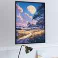thumbnail image 4 of Jigsaw Puzzles - A Moonlit Path through A Grassy Field with Trees Under A Large Full Moon1000 PCS，Challenging Puzzle Perfect for Game Nights, 4 of 5