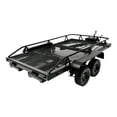 thumbnail image 1 of 1:10 Scale Dual Axle Flatbed Trailer Full Metal Trail Car Trailer for RC, 1 of 8