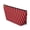 Black zipper, variant on Red Black White Polka Dots Makeup Bag Women's Cosmetic Bag-Gift of Her