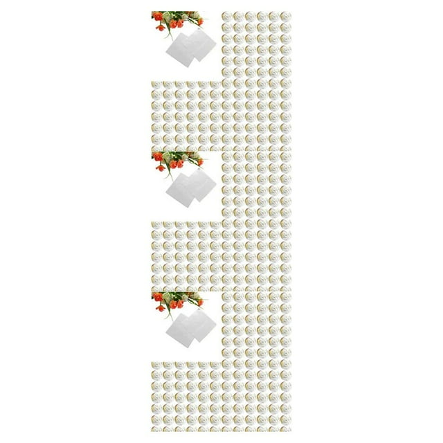 QualitChoice 100 Pcs Feuilles Carrées en Papier D\'aluminium Emballage Coloré Bonbons Chocolat Sucettes Argent 3Ensemble