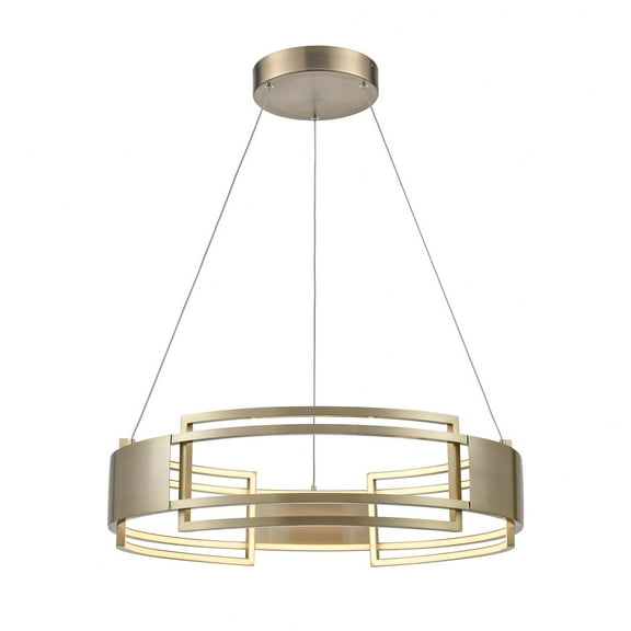 Elk Home 24-Inch Wide Fashionista Pendant, Modern/Modern, Bronze