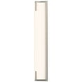 thumbnail image 2 of Sonneman  Lighting New Edge ADA Satin Nickel 24-inch LED Bath Bar, White Shade, 2 of 2