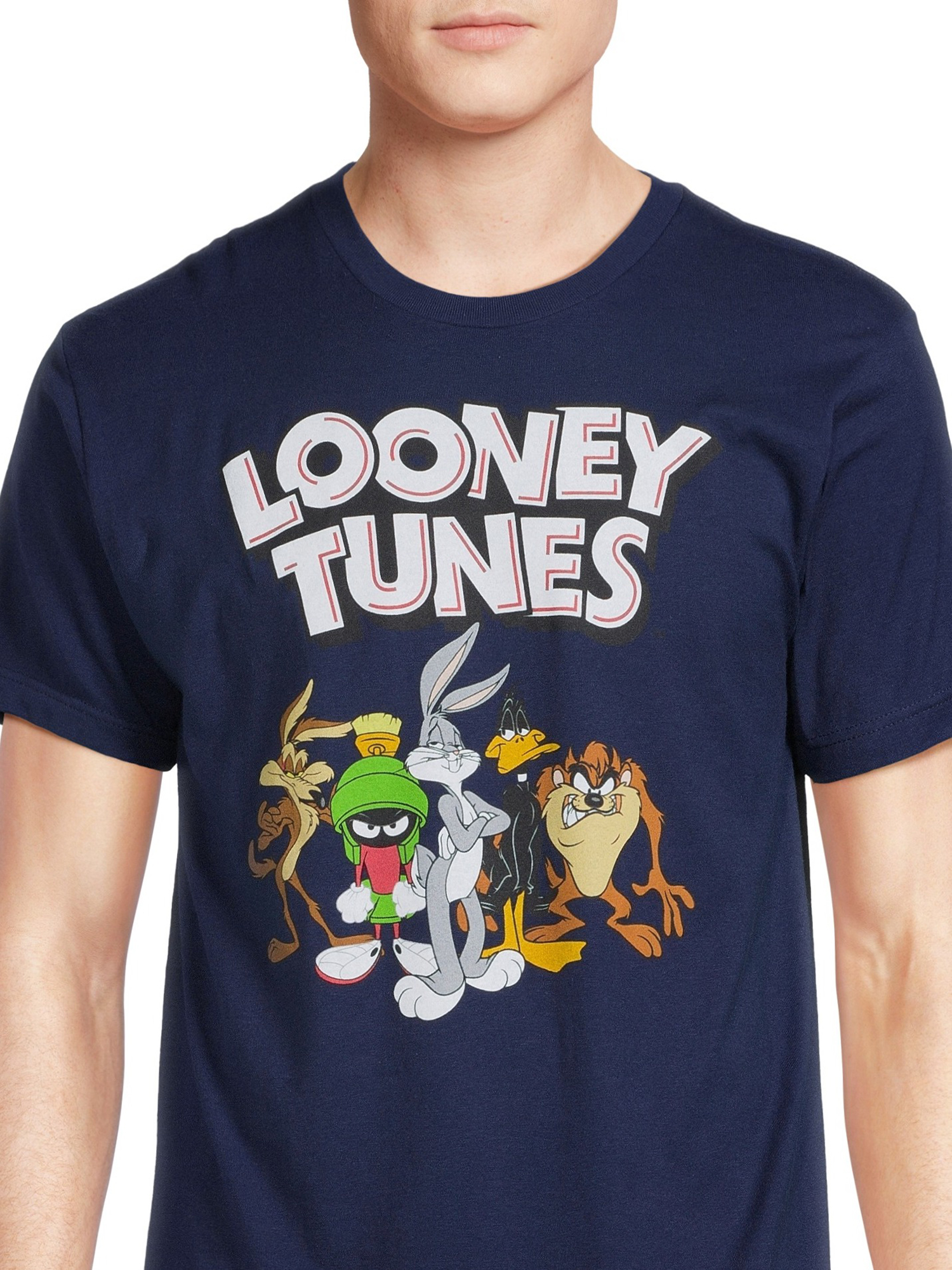 Looney Tunes Men's & Big Men's Graphic Tee Shirts, 2-Pack, S-3XL ...