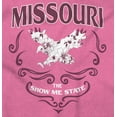 thumbnail image 2 of Cute Missouri Show Me State Eagle Women's Plus Size Graphic Tee Brisco Brands 4X, 2 of 5