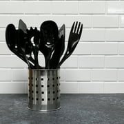 شيف كرافت Basic Melamine Kitchen Tool and Utensil Set، 9 Piece Set، Black