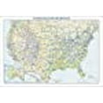 thumbnail image 2 of USA Interstate Highways Wall Map - 22.75" x 15.5" Paper, 2 of 5