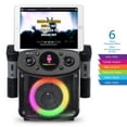 thumbnail image 2 of Karaoke Machine Mini Sparkle Black, 2 of 12