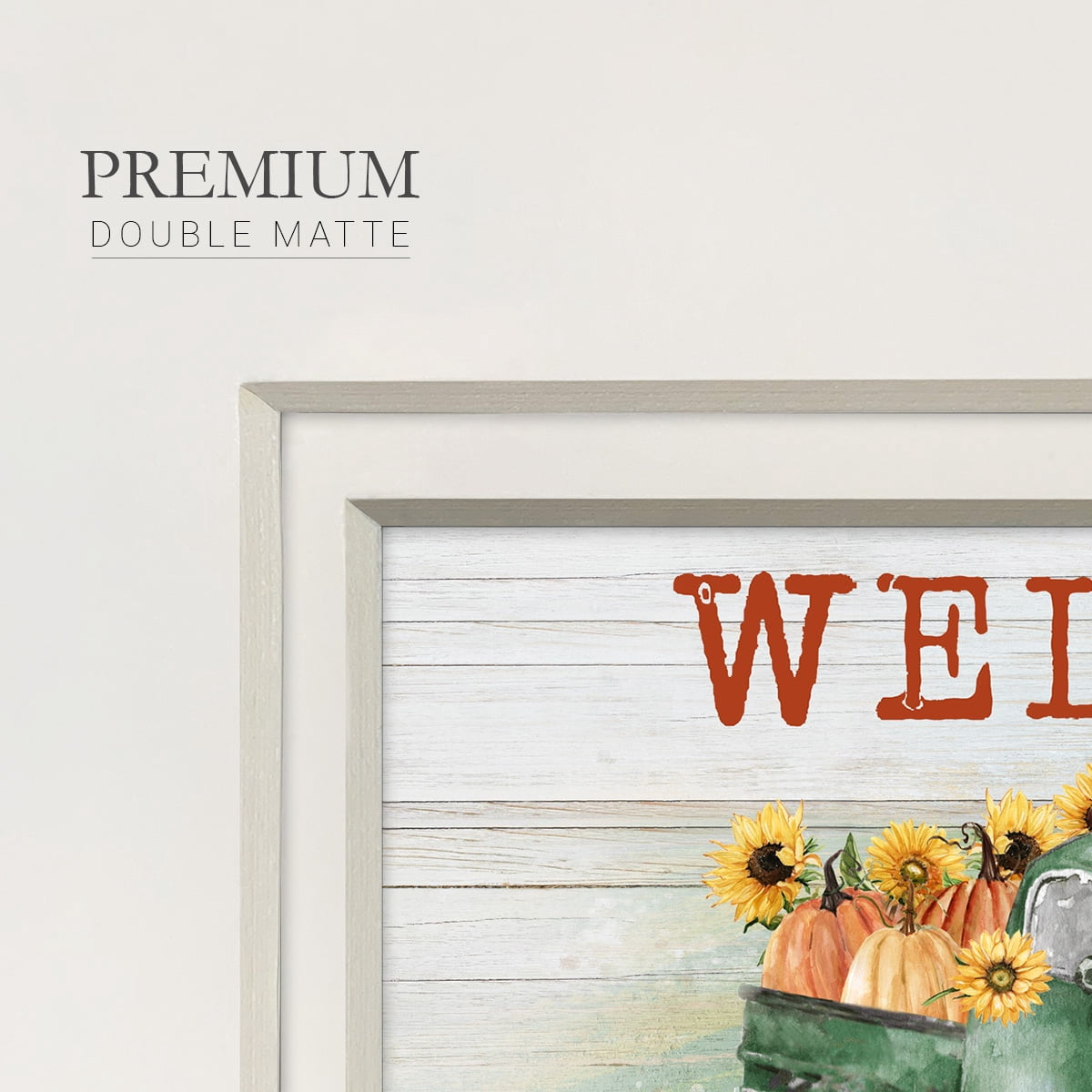 Pumpkin PatchPremium Framed Print