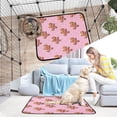thumbnail image 7 of IAUYY Washable Pee Pads for Dogs Medium+Large Absorbent and Leak-Proof Non-Slip Reusable Puppy Pee Pads for Dogs Applicable to Playpen Potty Crate Sugar Cane Pattern Decoration, 7 of 7