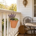 thumbnail image 1 of Horivan Minimalist Wall Planter Plastic Hanging Pots Space Saving Container For Home Office Bathroom, 1 of 6