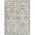 thumbnail image 2 of Mark&Day Washable Rugs, 4x6 Andera Traditional Dark Moss Area Rug, Green Blue Grey Carpet for Living Room, Bedroom or Kitchen (4'3" x 5'11", Machine Washable), 2 of 6