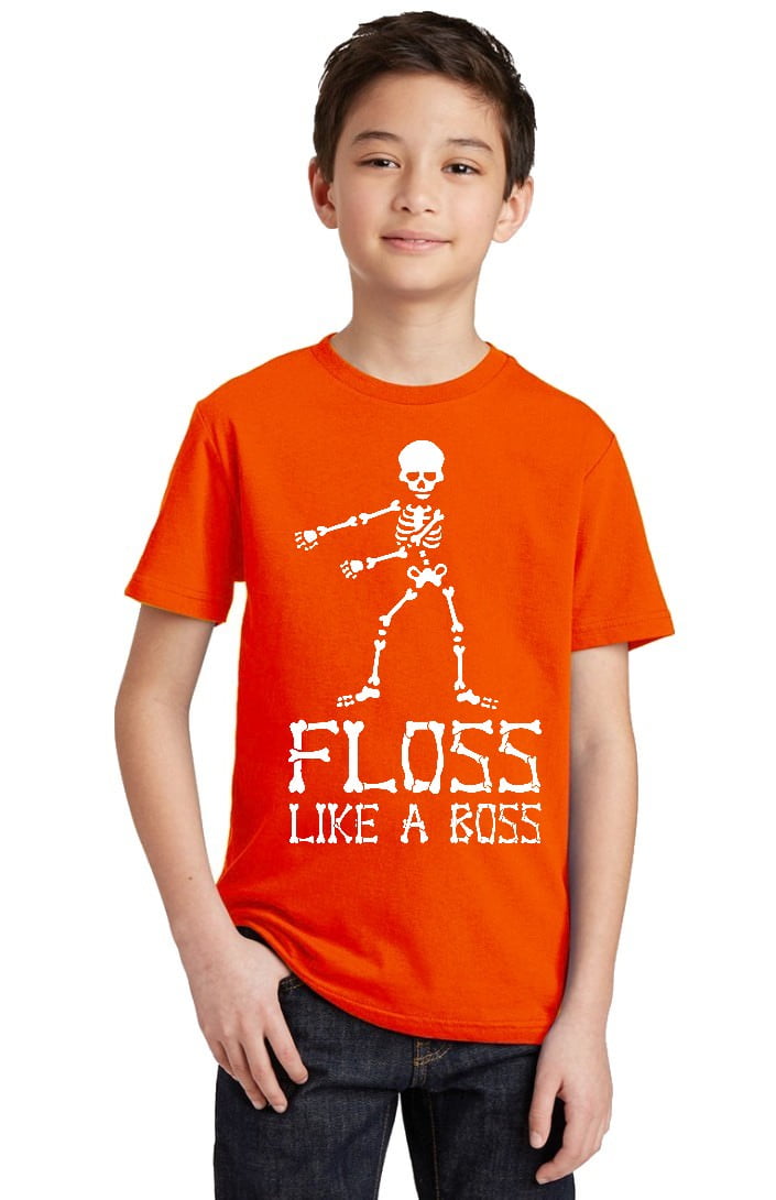 Floss Like A Boss Kid Dance Halloween Youth T-shirt, Youth L, - Walmart.com