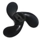 thumbnail image 3 of 3-blade Boat Propeller Yacht Engine Propeller For 2.5/3.3/3.5hp Tohatsu/mercury, 3 of 5