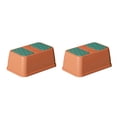 thumbnail image 4 of Yuarrent Banco de baño ABS con letras Mejora el aprendizaje y la memoria Estable y seguro No se caerá Tanto los adultos como los bebés pueden Rojo coral 1 capa 2Conjunto, 4 of 6