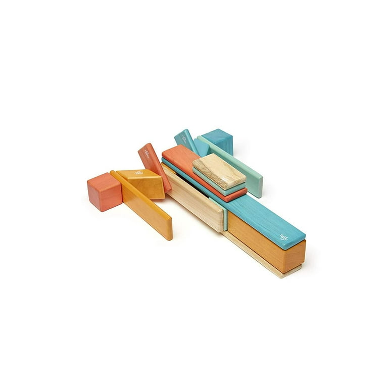 24-Piece Set Magnetic Wooden Blocks Tegu Classics at Tegu Toys