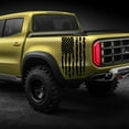 thumbnail image 1 of Truck Rear Gear Flag Striation Head Car Body Stickers Car Carving Car Stickers, 1 of 6