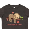 thumbnail image 4 of Inktastic Don't Hurry Sloth Girls Toddler T-Shirt, 4 of 5