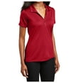 thumbnail image 4 of Yellow Rooster Women's Embossed PosiCharge Tough Polo Deep Red 4XL, 4 of 6