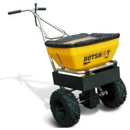 Professional Spreader - Meyer Hot Shot Professional Walk Behind Spreader - 70-Lb. Capacity, 1.3 Cu. Ft. Hopper, Model# 38180