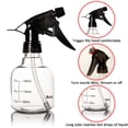 thumbnail image 2 of Youngever 6 Pack Empty Plastic Spray Bottles, Spray Bottles for Hair and Cleaning Solutions (8 Ounce) 8 Ounce, 2 of 4