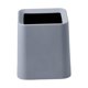 thumbnail image 2 of Mini Desktop Trash Can | Small Square Open Bin for Office, Living Room, Study, Coffee Table Organization | Plastic Waste Container | Multi-Use Storage | White/Gray/Pink/Blue/Black | 5.2x5.2x6 in | 1, 2 of 6