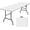 White, variant on Jopath 6 Foot Folding Table,Outdoor Table for Picnic Party Dining Camping,White