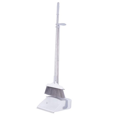 

Adjustable V-Shaped Cleaning Brush Floor Scrub Brush with Long Handle 120 Degrees Rotatable Indoor Kitchen Scrubbing Cleaning Brush