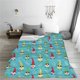 thumbnail image 5 of Balery Gnomes Holding Fruits Manta de Felpa Suave y Acogedora – Cobija de Franela Aterciopelada para Cama, Lavable y Cálida para Sofá, Mascotas, Transpirable-80"x60", 5 of 7