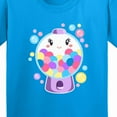 thumbnail image 4 of Inktastic Cute Gumball Machine and Bubbles Youth T-Shirt, 4 of 5
