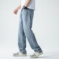 thumbnail image 3 of Men's Straight Regular Fit Jeans with Flex Soft, 3 of 8